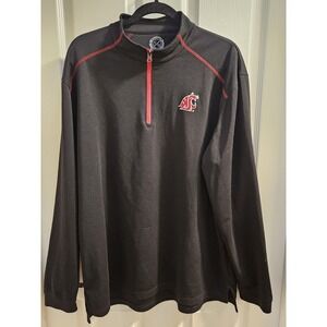 WSU Washington State University Pull Over  1/4 Zip  XlG  By Campus Drive
